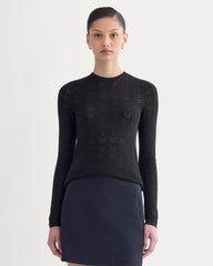 womens-pointelle-crew-ultrasoft-merino-black | primary