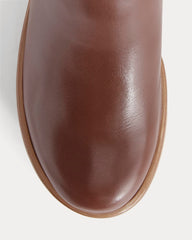 womens-wooden-puffa-clog-rum