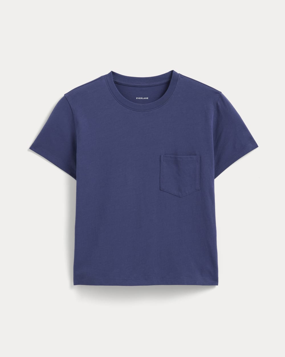 womens-organic-cotton-box-cut-pocket-tee-deep-cobalt | alt