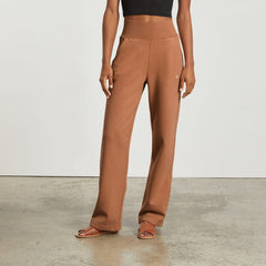 womens-high-waist-track-pant-tawny-brown | primary