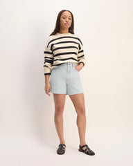 womens-a-line-denim-short-spring-blue | primary