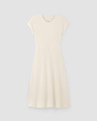 womens-rib-knit-cap-sleeve-midi-dress-bone | alt