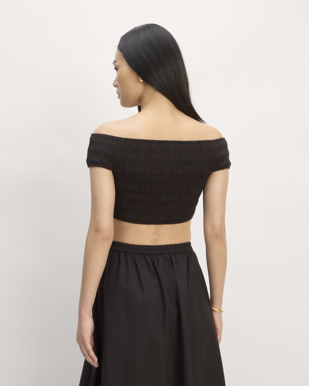 womens-gauze-smock-top-black