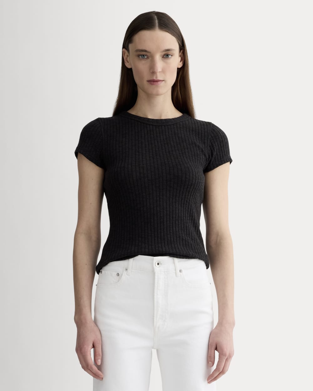 womens-rib-knit-organic-cotton-crew-black | primary