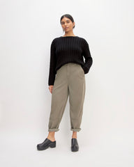 womens-cotton-merino-cable-crew-black