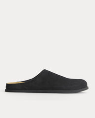 womens-suede-clog-black-suede | primary