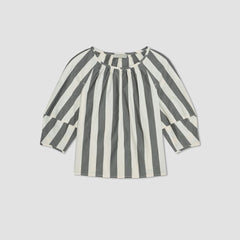 womens-poplin-scoop-neck-top-bone-black | alt