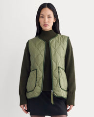womens-renew-quilted-vest-lichen-green | primary