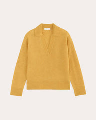 womens-oversized-polo-sweater-alpaca-gold | alt