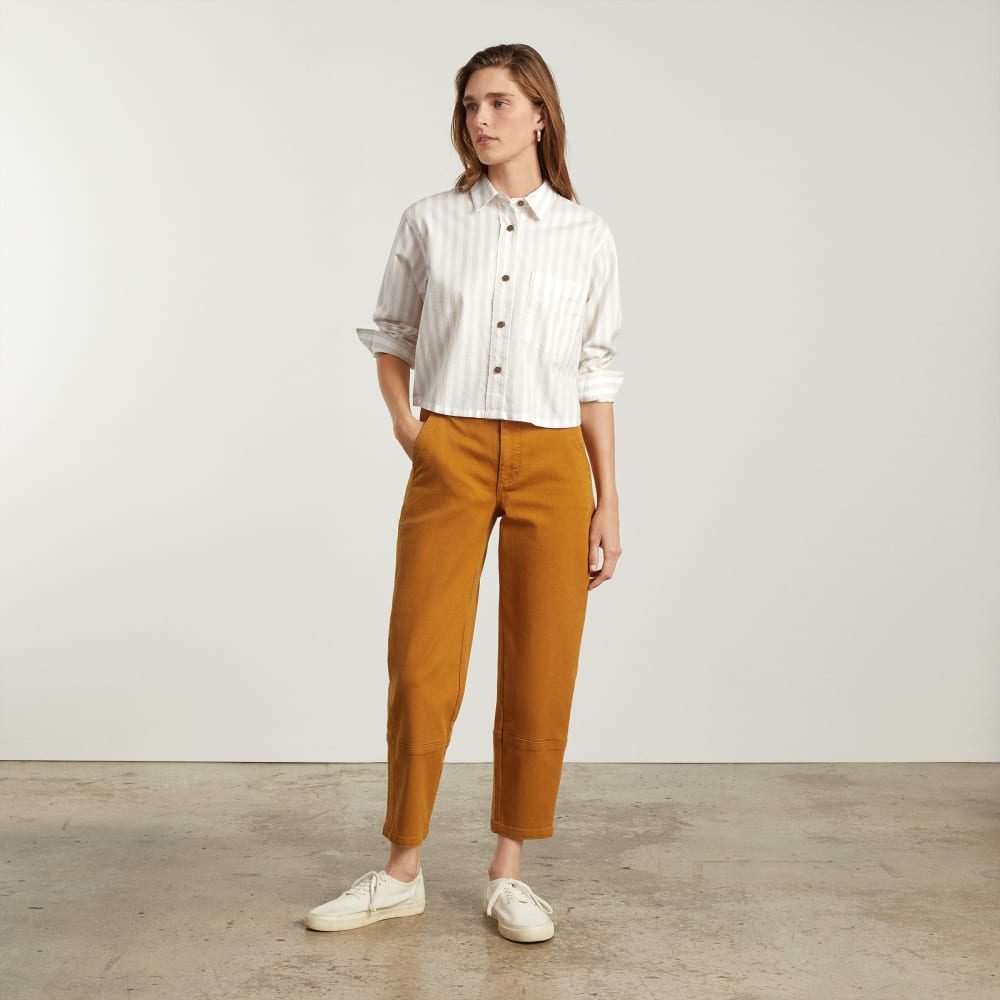womens-silky-cttn-cropped-shirt-sand-white