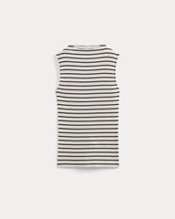 womens-supima-micro-rib-funnel-neck-tank-bone-black | alt