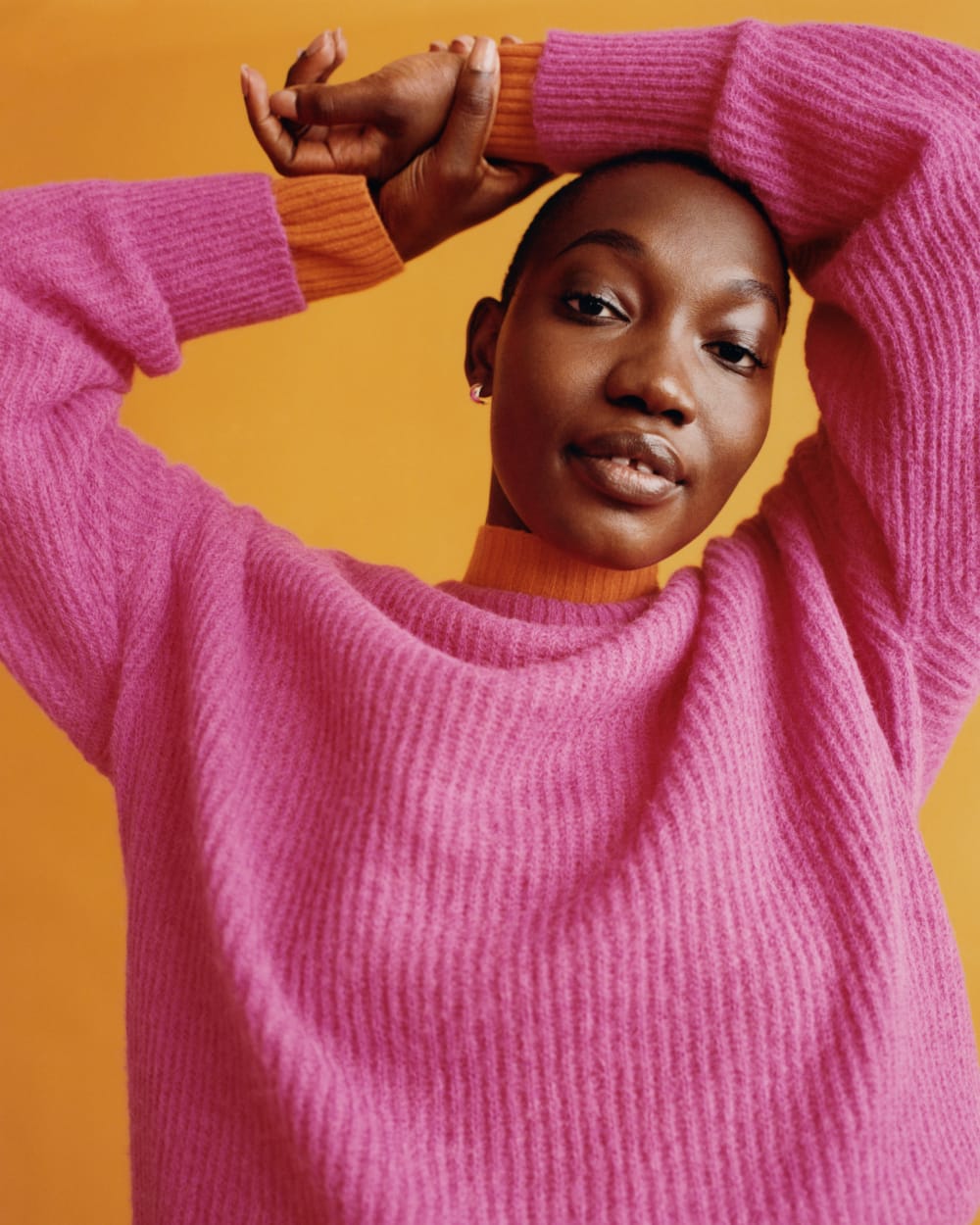 womens-merino-wool-mockneck-sweater-orange