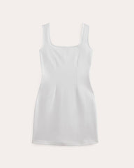 womens-dream-square-neck-dress-white | alt