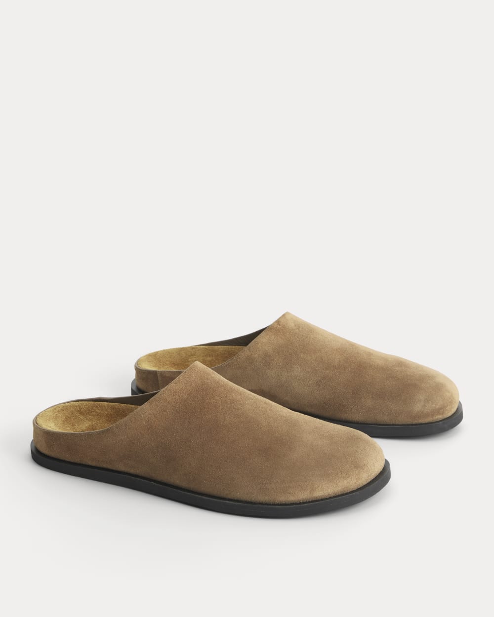 womens-suede-clog-farro | alt