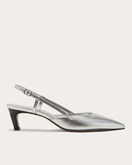womens-studio-slingback-heel-silver | primary