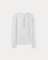 womens-luxe-rib-henley-white | alt