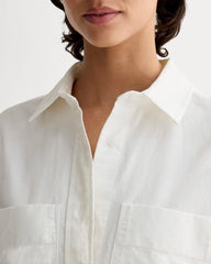 womens-oxford-short-sleeve-shirt-dress-white