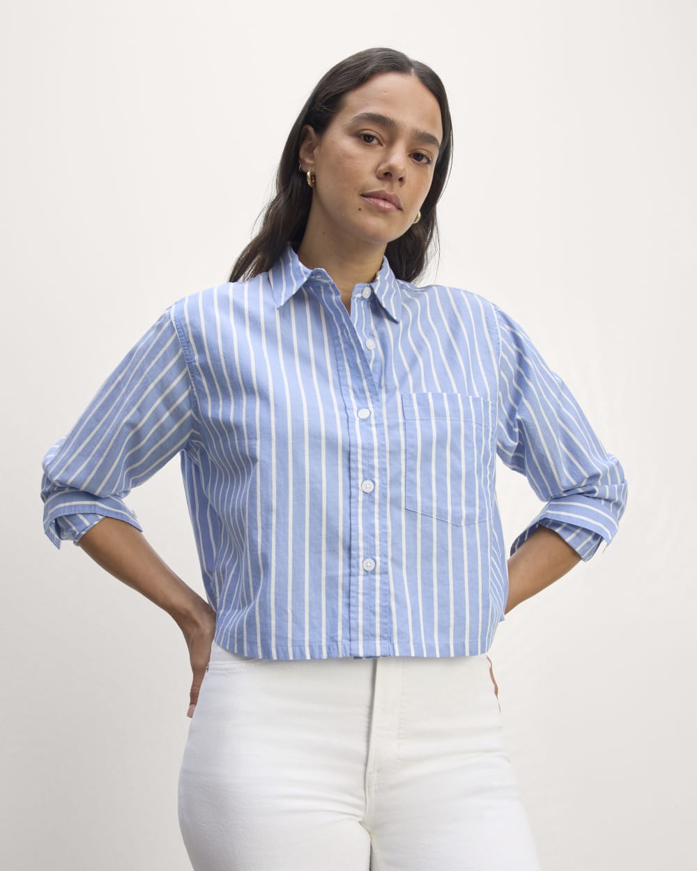 womens-silky-cttn-cropped-shirt-organic-mariner-white | primary