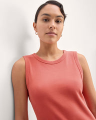 womens-rib-knit-mini-dress-coral