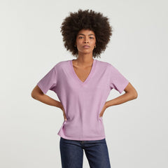 womens-hemp-ctn-v-tee-lilac | primary