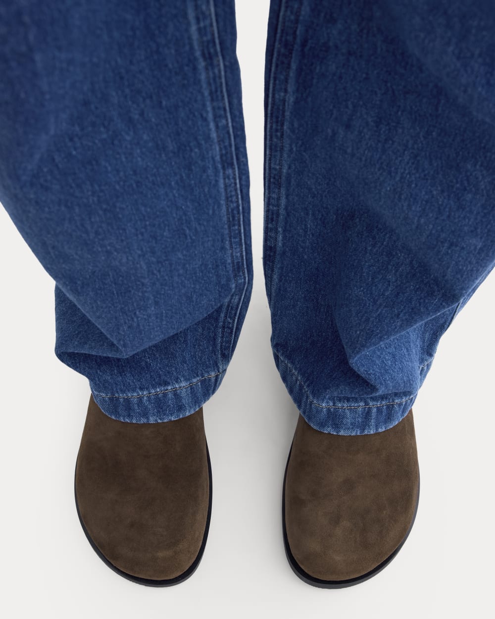 womens-suede-clog-deep-brown