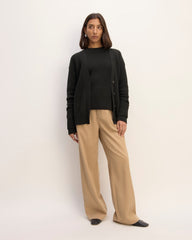 womens-cotton-honeycomb-cardigan-black