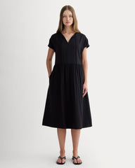 womens-midi-dress-softluxe-black | primary