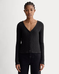 womens-rib-knit-organic-cotton-cardigan-black | primary