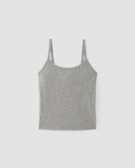womens-supima-spaghetti-strap-cami-mid-heather-grey | alt