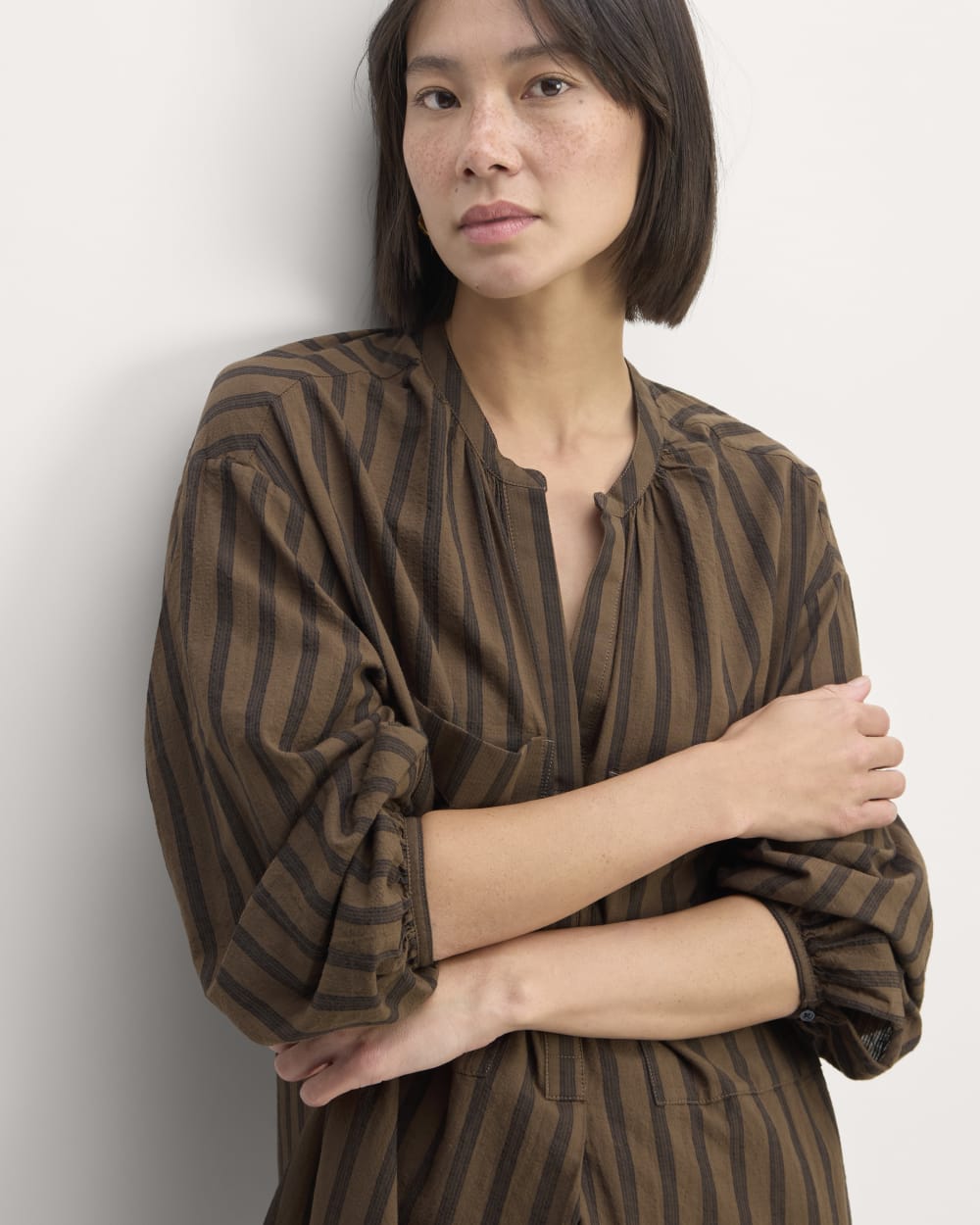 womens-gauze-caftan-dress-cocoa-black