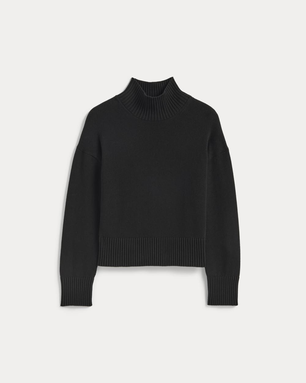 womens-cotton-boxy-turtleneck-black | alt