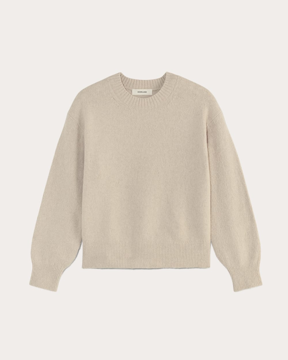 womens-luxe-cotton-cocoon-crew-sweater-heather-mushroom | alt