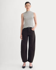 womens-supima-micro-rib-funnel-neck-tank-bone-black