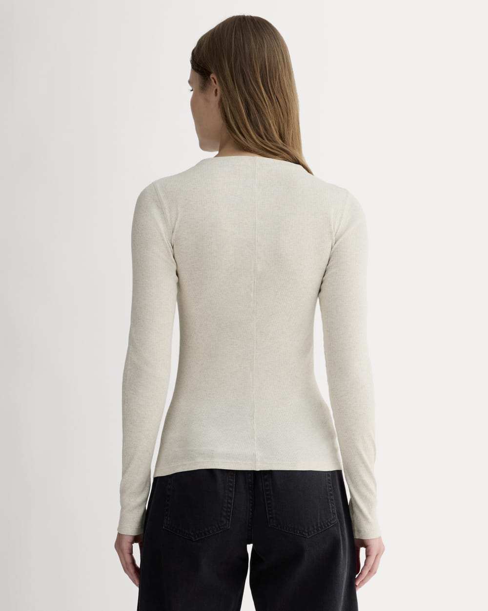 womens-luxe-rib-funnel-neck-tee-heathered-oat