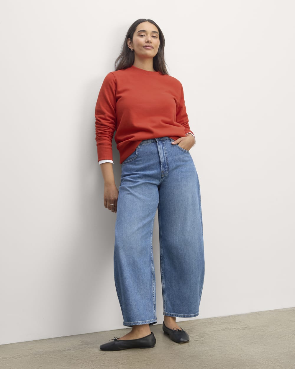 womens-french-terry-relaxed-crewneck-poppy-red