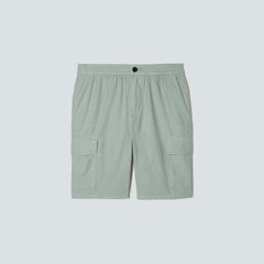 mens-cotton-linen-short-white-sage