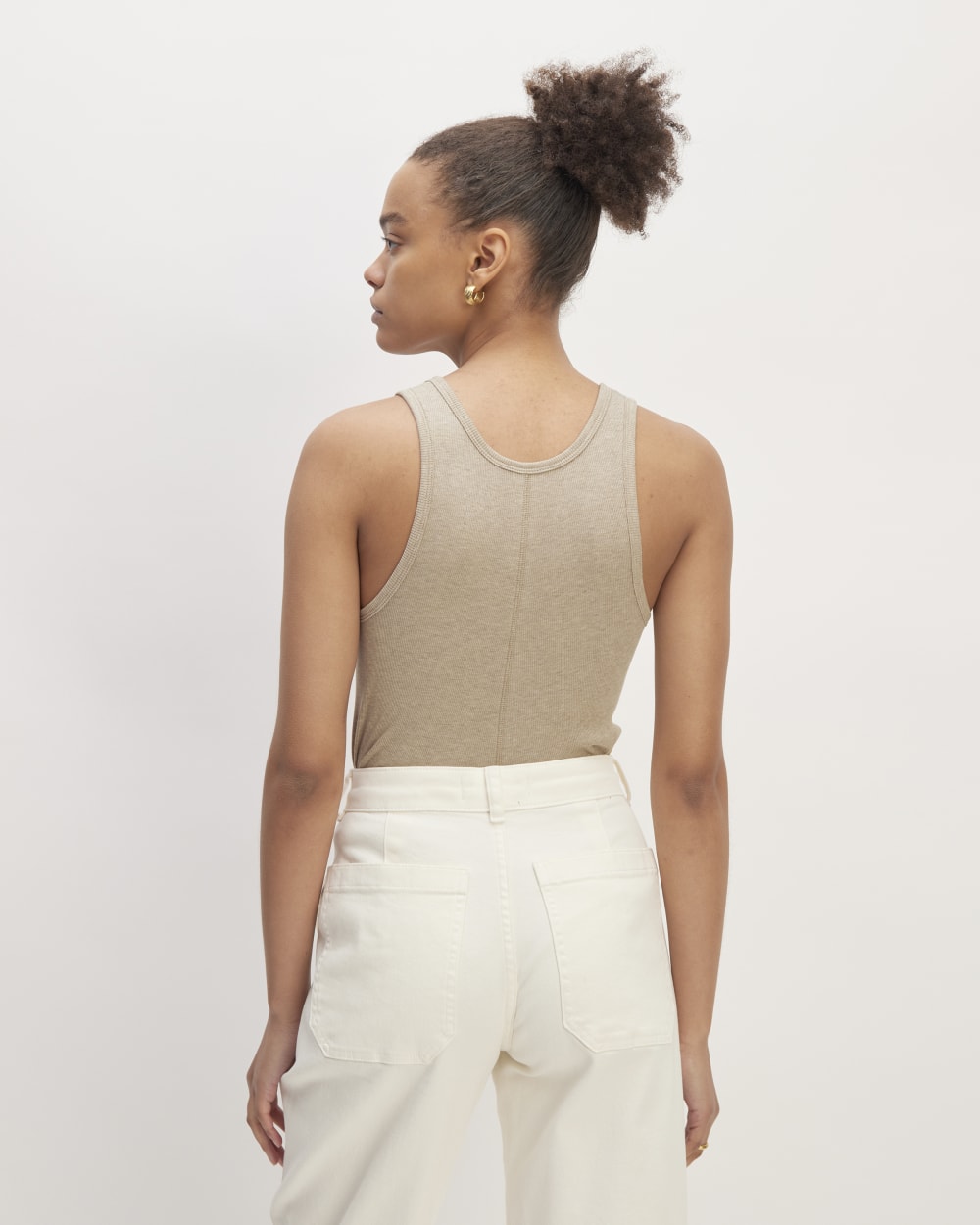 womens-supima-micro-rib-tank-heathered-tan