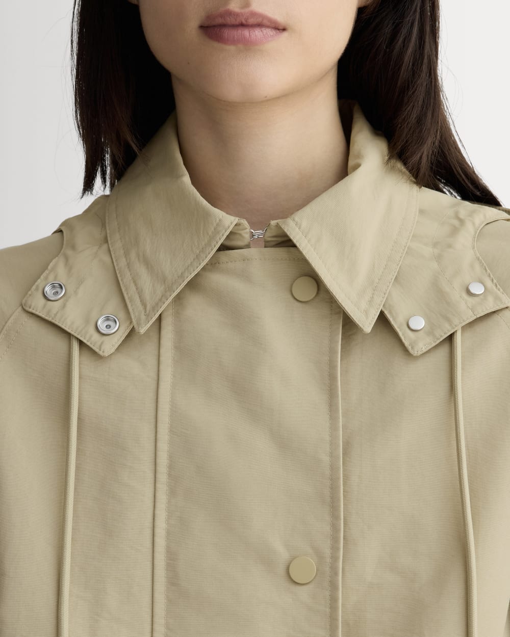 womens-short-anorak-trench-coat-khaki
