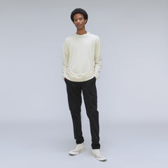 mens-merino-blend-crewneck-sweater-off-white | alt