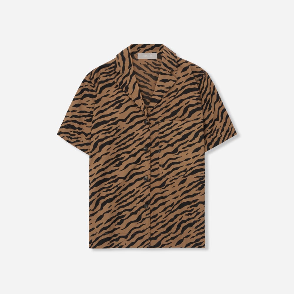 womens-poplin-camp-shirt-toasted-coconut-print | alt