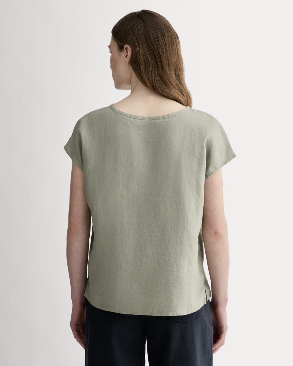 womens-linen-short-sleeve-crew-tee-sage-green