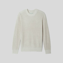 mens-no-sweat-ribbed-crew-pelican | alt