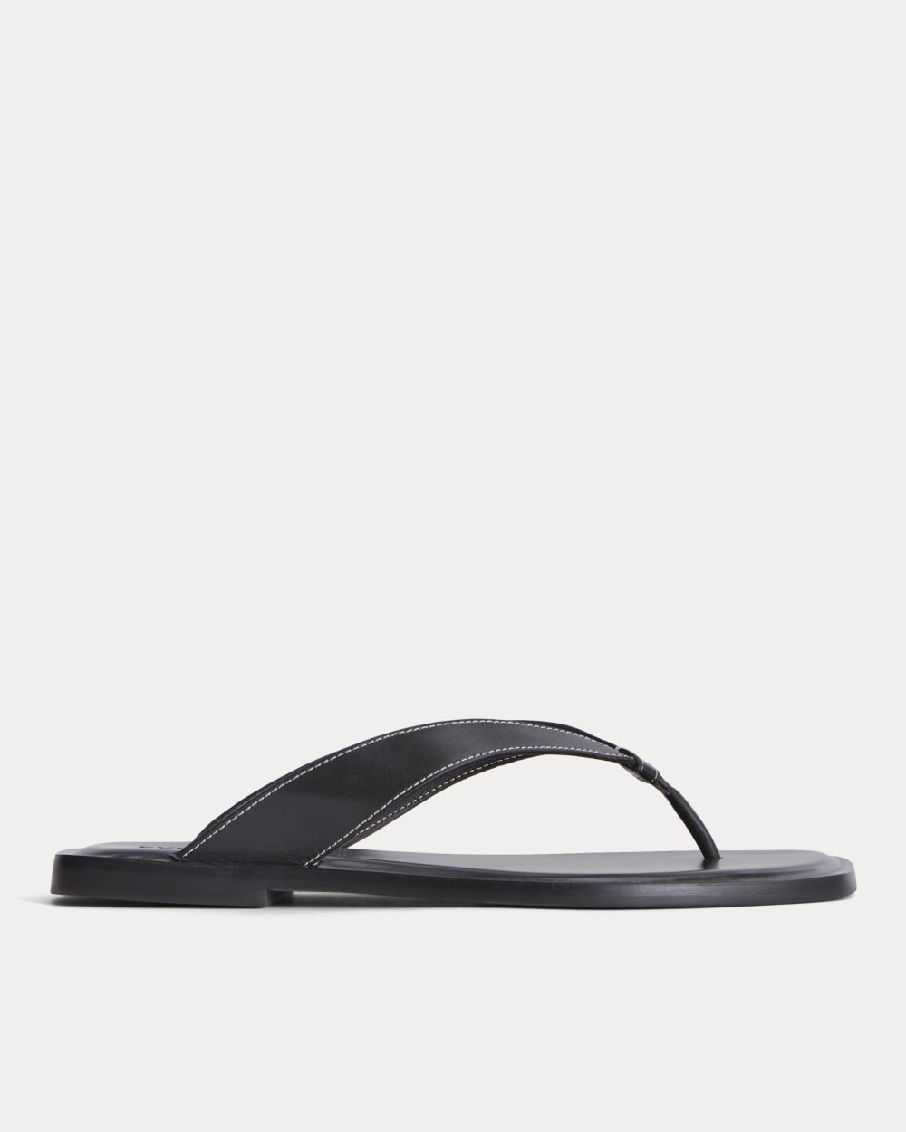 womens-leather-flip-flop-black | primary