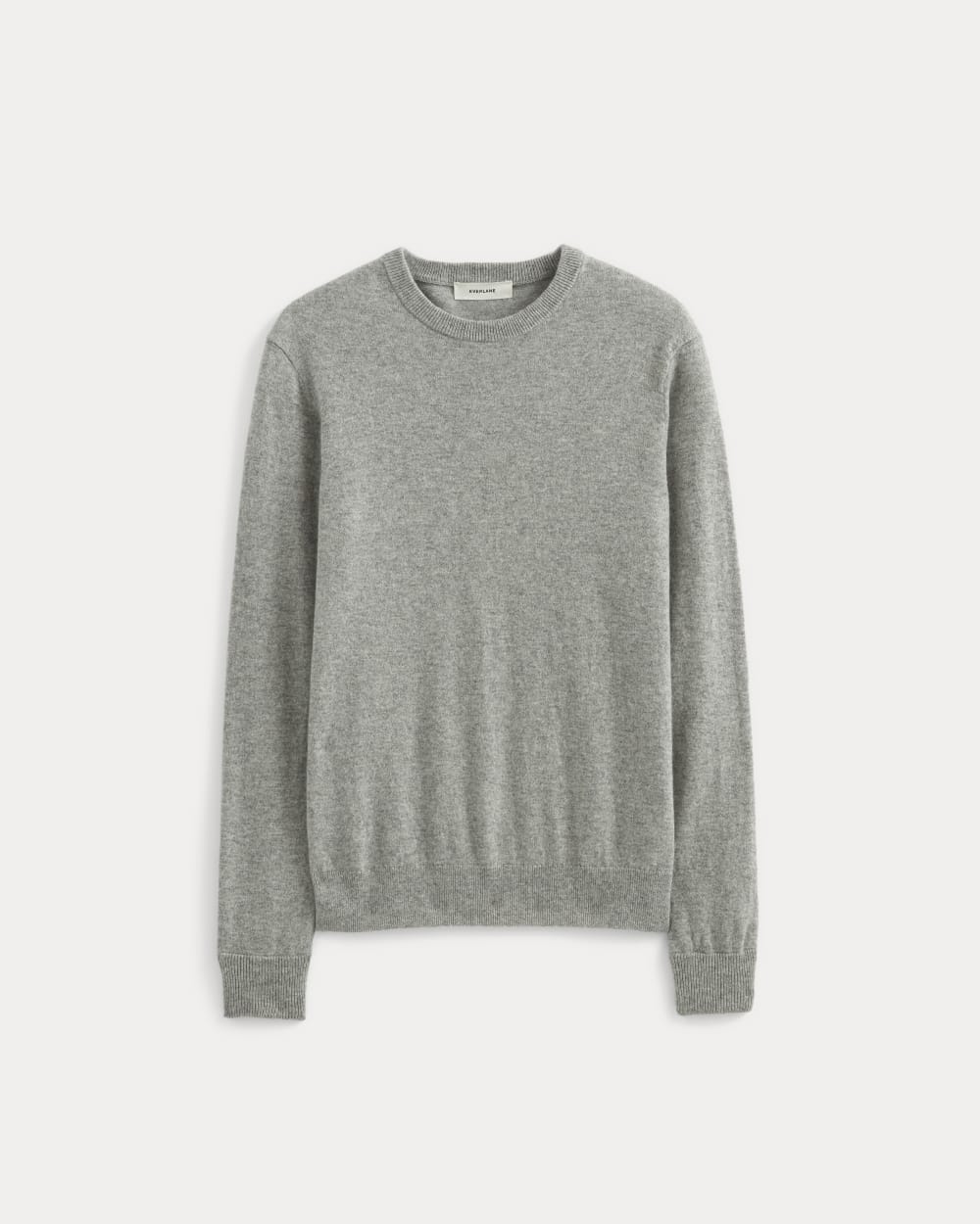 mens-cashmere-crew-light-heather-grey | alt