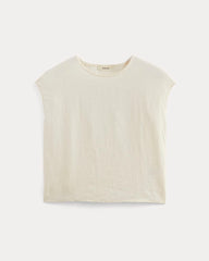 womens-linen-short-sleeve-crew-tee-bone | alt