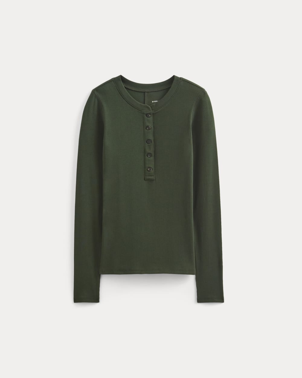 womens-luxe-rib-henley-dark-forest | alt