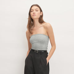 womens-tube-top-heathered-grey | primary
