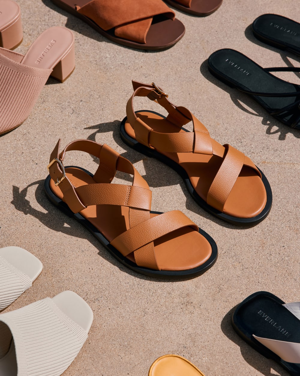 womens-city-strap-sandal-desert-tan | editorial