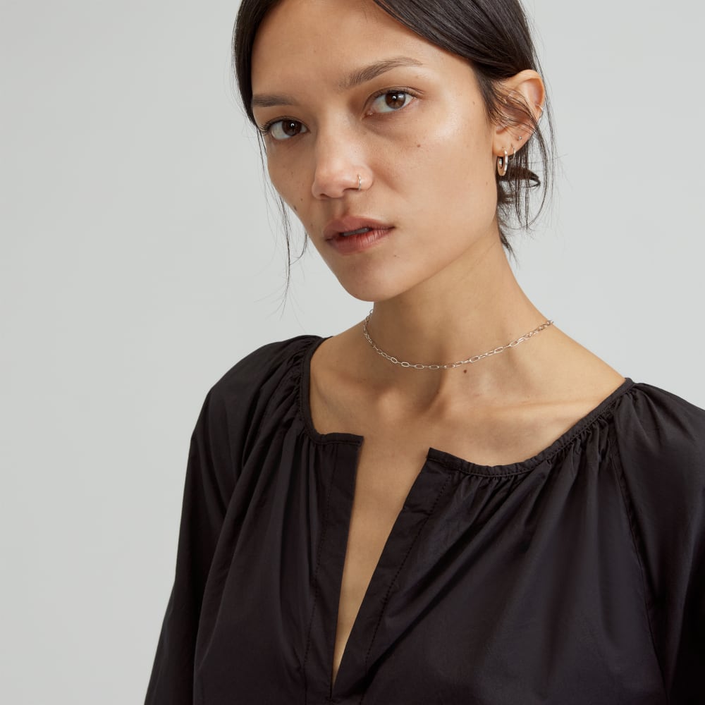 womens-raglan-sleeve-poplin-dress-black