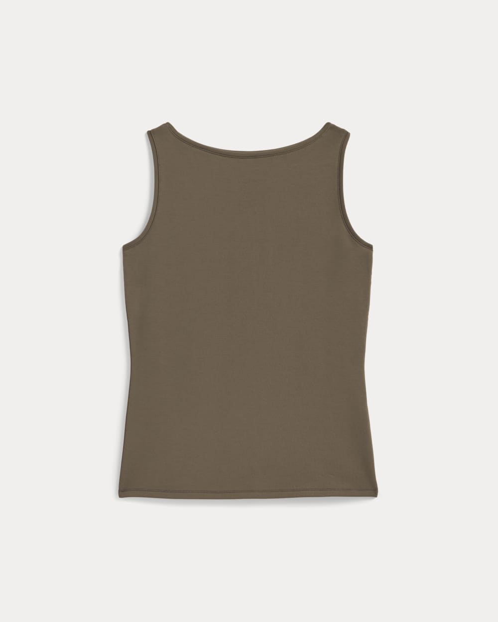 womens-supima-form-boatneck-tank-deep-taupe | alt